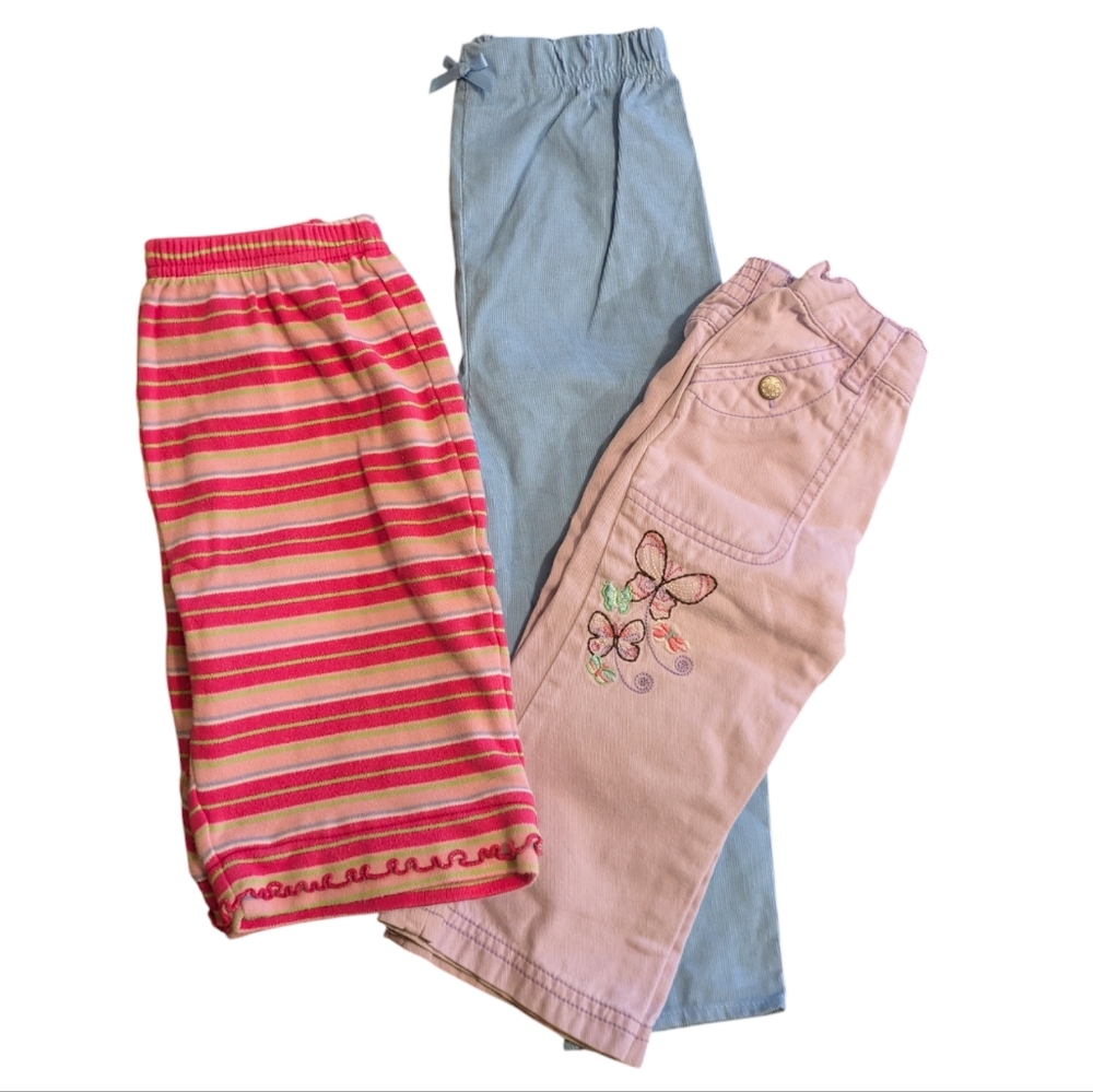 Bundle of 3 90s/Y2K Girl's Pants